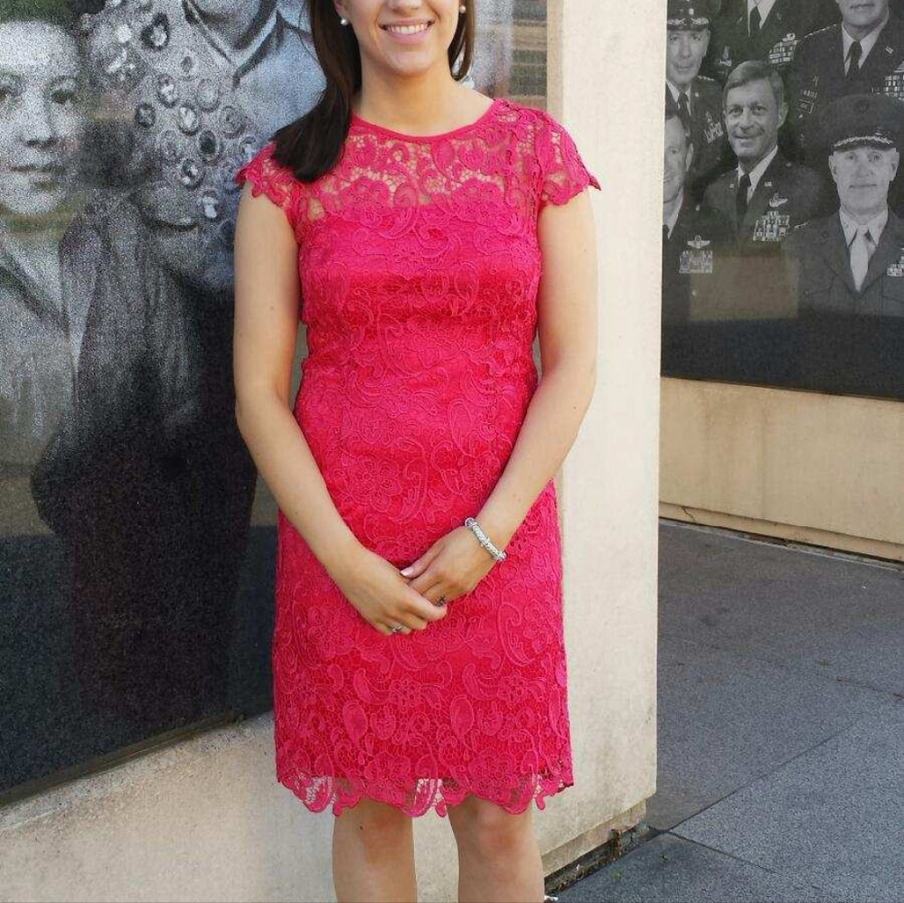 Pink Lace Dress